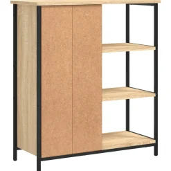 vidaXL Armarios Y Almacenamiento-Aparador 70x30x80 cm Madera de ingeniería