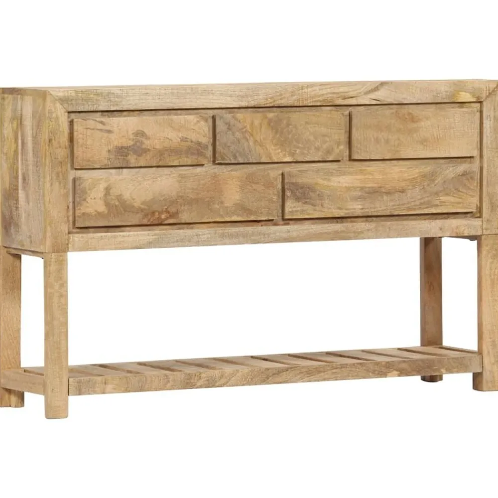 vidaXL Armarios Y Almacenamiento-Aparador 120x30x75 cm madera maciza de mango