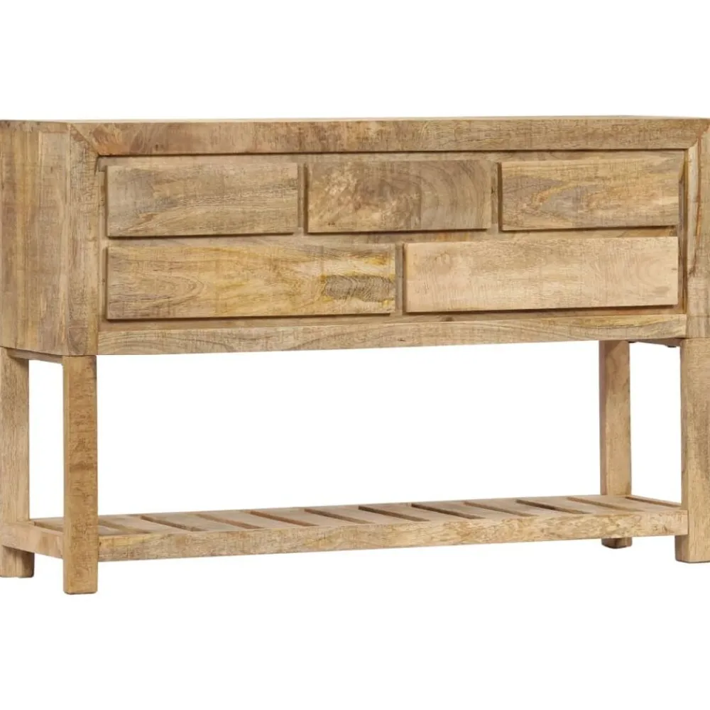 vidaXL Armarios Y Almacenamiento-Aparador 120x30x75 cm madera maciza de mango