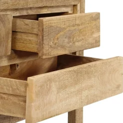 vidaXL Armarios Y Almacenamiento-Aparador 120x30x75 cm madera maciza de mango