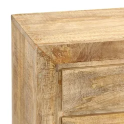 vidaXL Armarios Y Almacenamiento-Aparador 120x30x75 cm madera maciza de mango