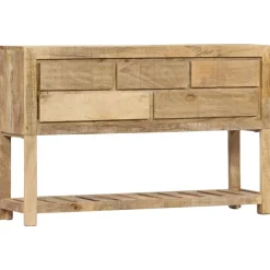 vidaXL Armarios Y Almacenamiento-Aparador 120x30x75 cm madera maciza de mango