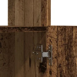 vidaXL Aparadorde madera de ingeniería madera envejecida 63x33x100 cm Madera antigua