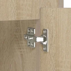 vidaXL Armarios Y Almacenamiento-Aparadores 3 piezas madera contrachapada color