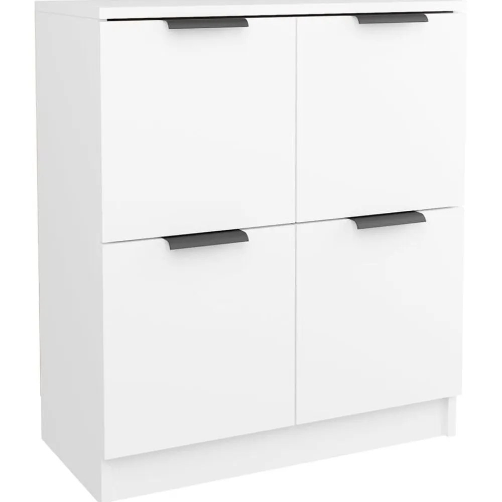 vidaXL Armarios Y Almacenamiento-Aparadores 2 unidades madera contrachapada 60x30x70 cm