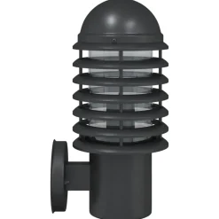vidaXL Aplique de exterior de acero inoxidable Negro Online