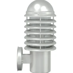 vidaXL Aplique de exterior de acero inoxidable Plateado Outlet