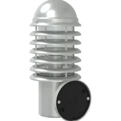 vidaXL Aplique de exterior de acero inoxidable Plateado Outlet