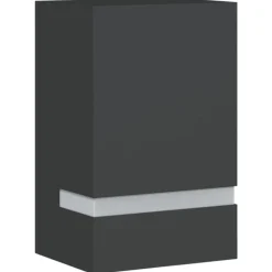 vidaXL Iluminación-Aplique de exterior de acero inoxidable