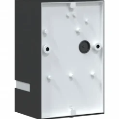 vidaXL Iluminación-Aplique de exterior de acero inoxidable