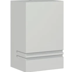 vidaXL Iluminación-Aplique de exterior de acero inoxidable