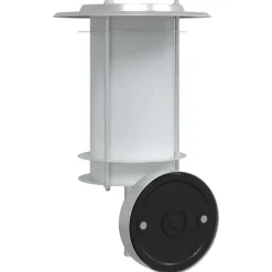 vidaXL Aplique de exterior de acero inoxidable Plateado Online
