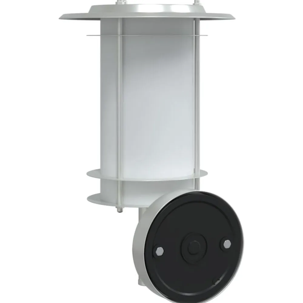 vidaXL Aplique de exterior de acero inoxidable Plateado Online