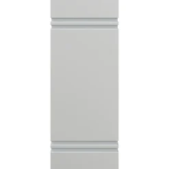 vidaXL Aplique de exterior de acero inoxidable Plateado Clearance