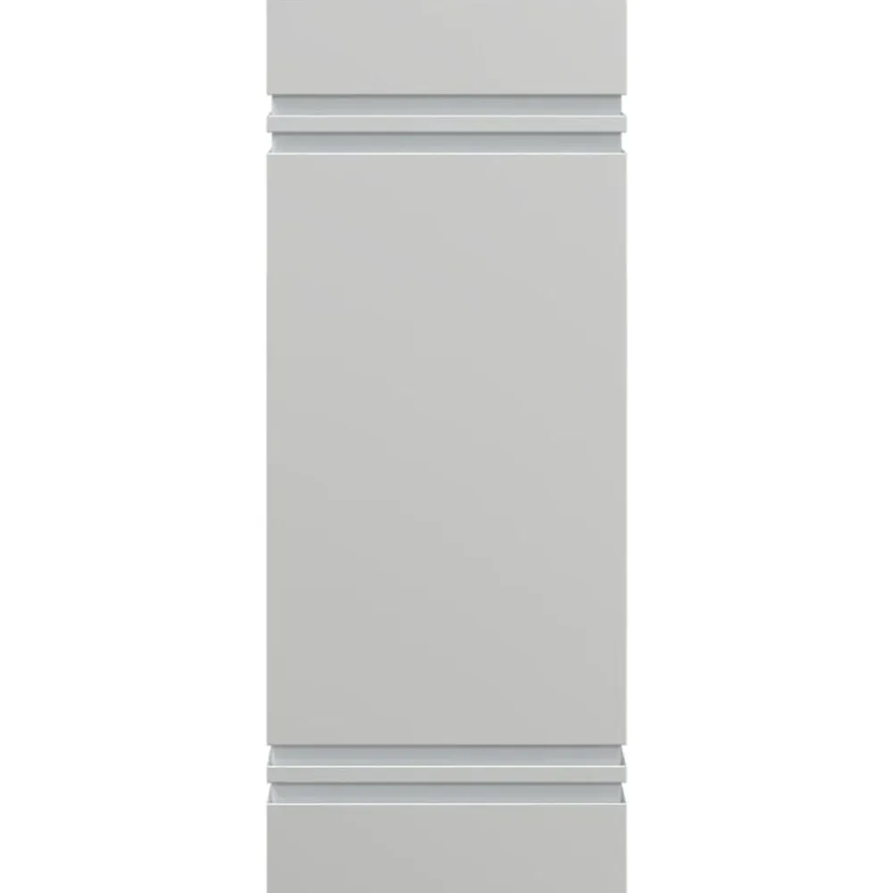 vidaXL Aplique de exterior de acero inoxidable Plateado Clearance