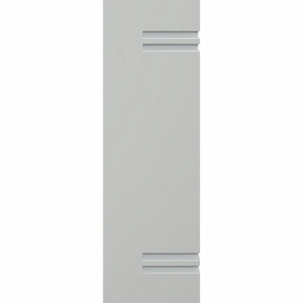 vidaXL Aplique de exterior de acero inoxidable Plateado Clearance