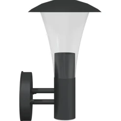 vidaXL Iluminación-Aplique de exterior de acero inoxidable