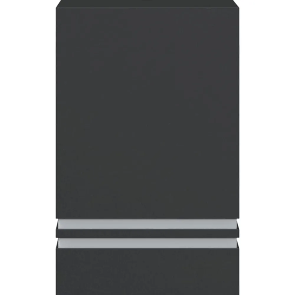 vidaXL Apliques de exterior 2 unidades acero inoxidable Negro Hot