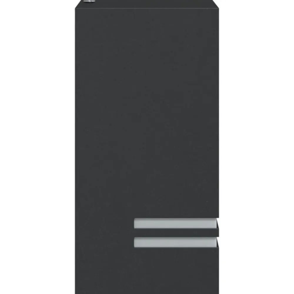 vidaXL Apliques de exterior 2 unidades acero inoxidable Negro Hot
