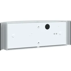 vidaXL Apliques de exterior 2 unidades acero inoxidable Negro Clearance