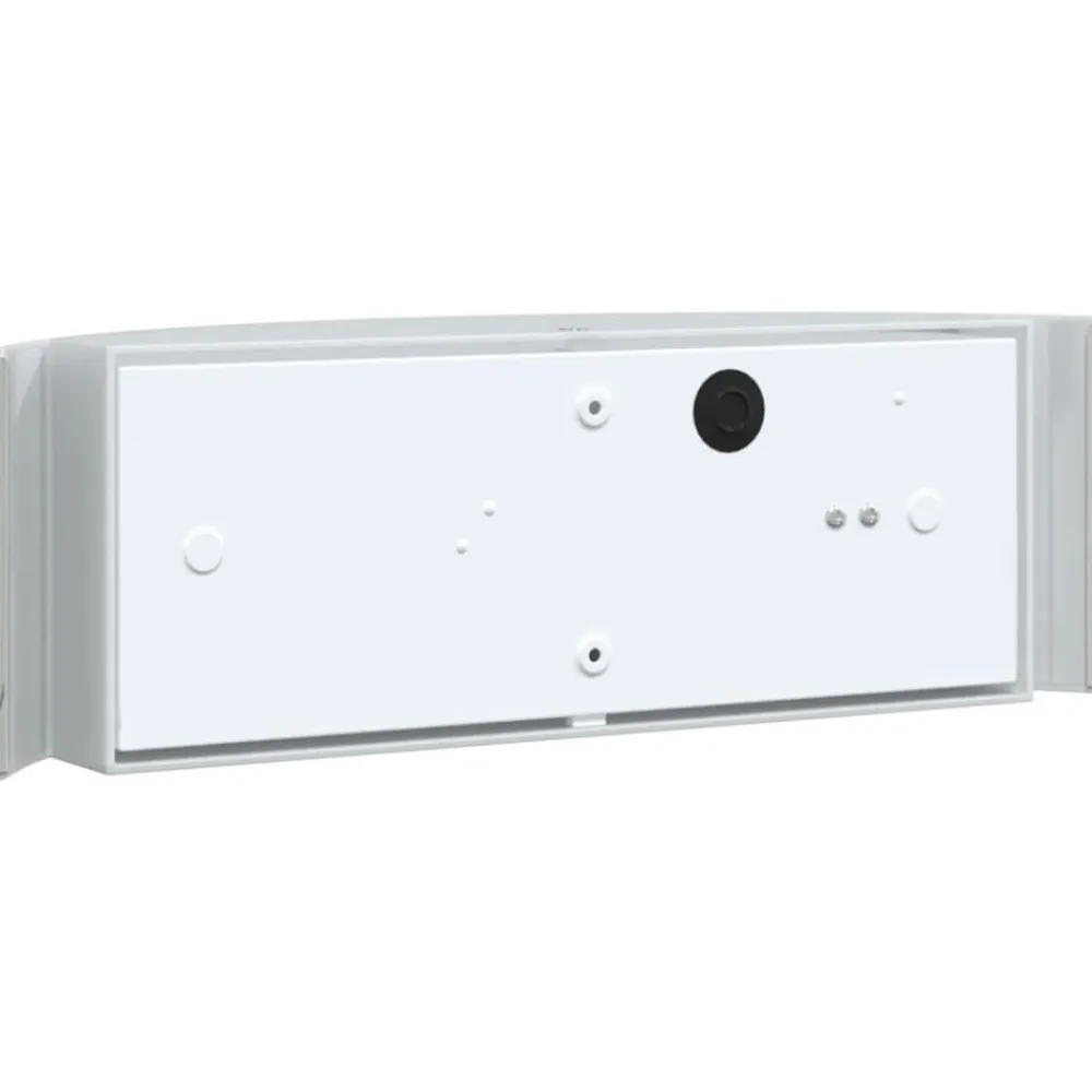 vidaXL Apliques de exterior 2 unidades acero inoxidable Plateado Hot