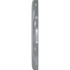 vidaXL Arandelas 2 pcs Plateado 10 x 10 x 0,8 mm Hierro New