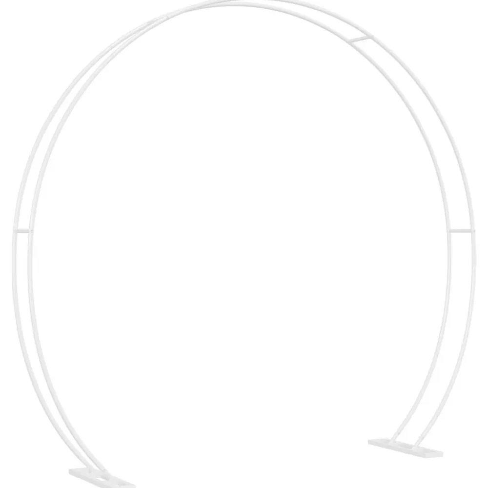 vidaXL Arco de Boda 223 x 45 x 201 cm Acero Online