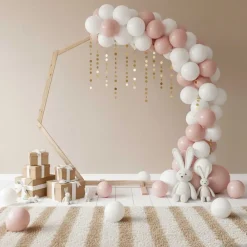 vidaXL Jardín-Arco de Boda Marrón Claro 221 x 92 x 216 cm