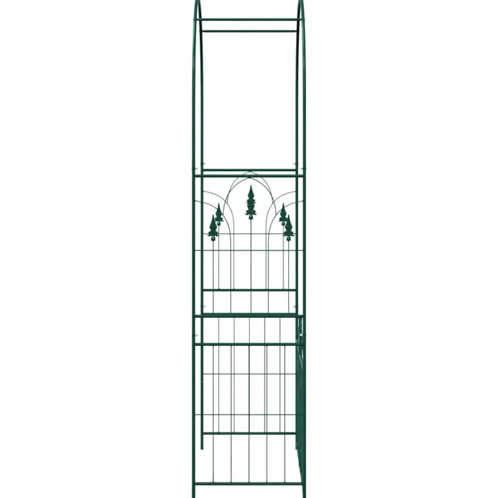vidaXL Jardín-Arco de jardín con cerradura 102 x 50 x 218 cm