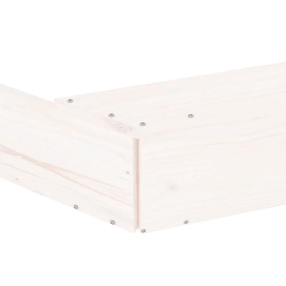 vidaXL Estructuras Para Juegos Al Aire Libre-Arenero con asientos octógono madera maciza de