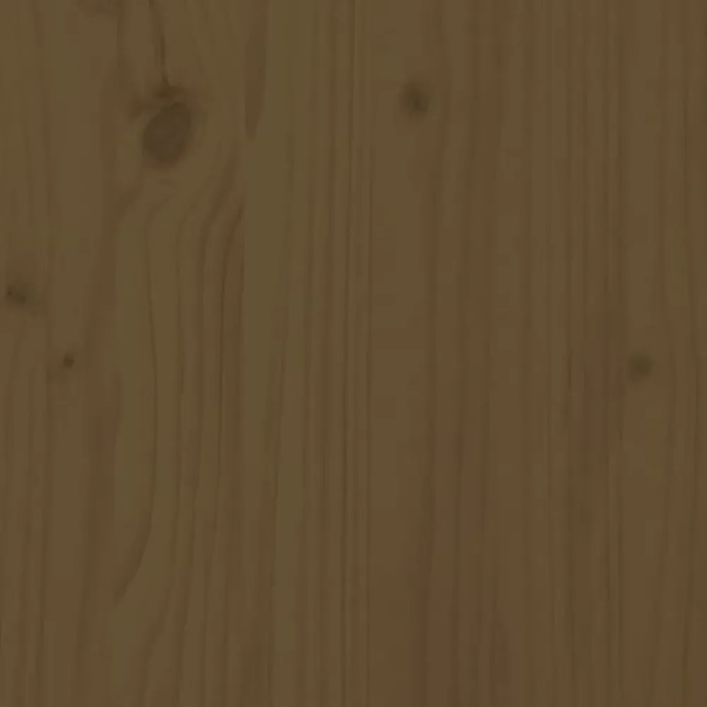 vidaXL Arenero con asientos cuadrado madera maciza de pino marrón miel Pino marrón miel Outlet