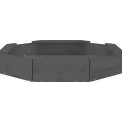 vidaXL Estructuras Para Juegos Al Aire Libre-Arenero con asientos octógono madera maciza de