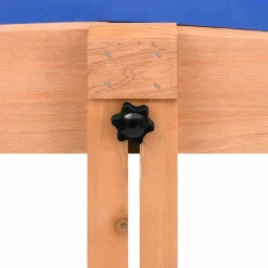 vidaXL Estructuras Para Juegos Al Aire Libre-Arenero con techo de madera de abeto 112x112x112 cm