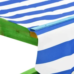 vidaXL Estructuras Para Juegos Al Aire Libre-Arenero infantil tejado ajustable madera abeto UV50