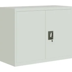 vidaXL Armarios Y Almacenamiento-Armario archivador de acero 90x40x110 cm
