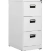 vidaXL Armario archivador de acero gris claro 46x62x102,5 cm Hot