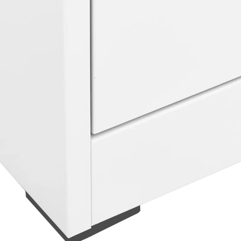 vidaXL Armarios Y Almacenamiento-Armario archivador de acero 46x62x72,5 cm