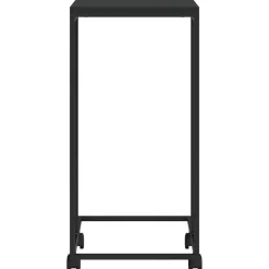 vidaXL Mesas-Armario auxiliar con ruedas contrachapado 40x30x63,5 cm