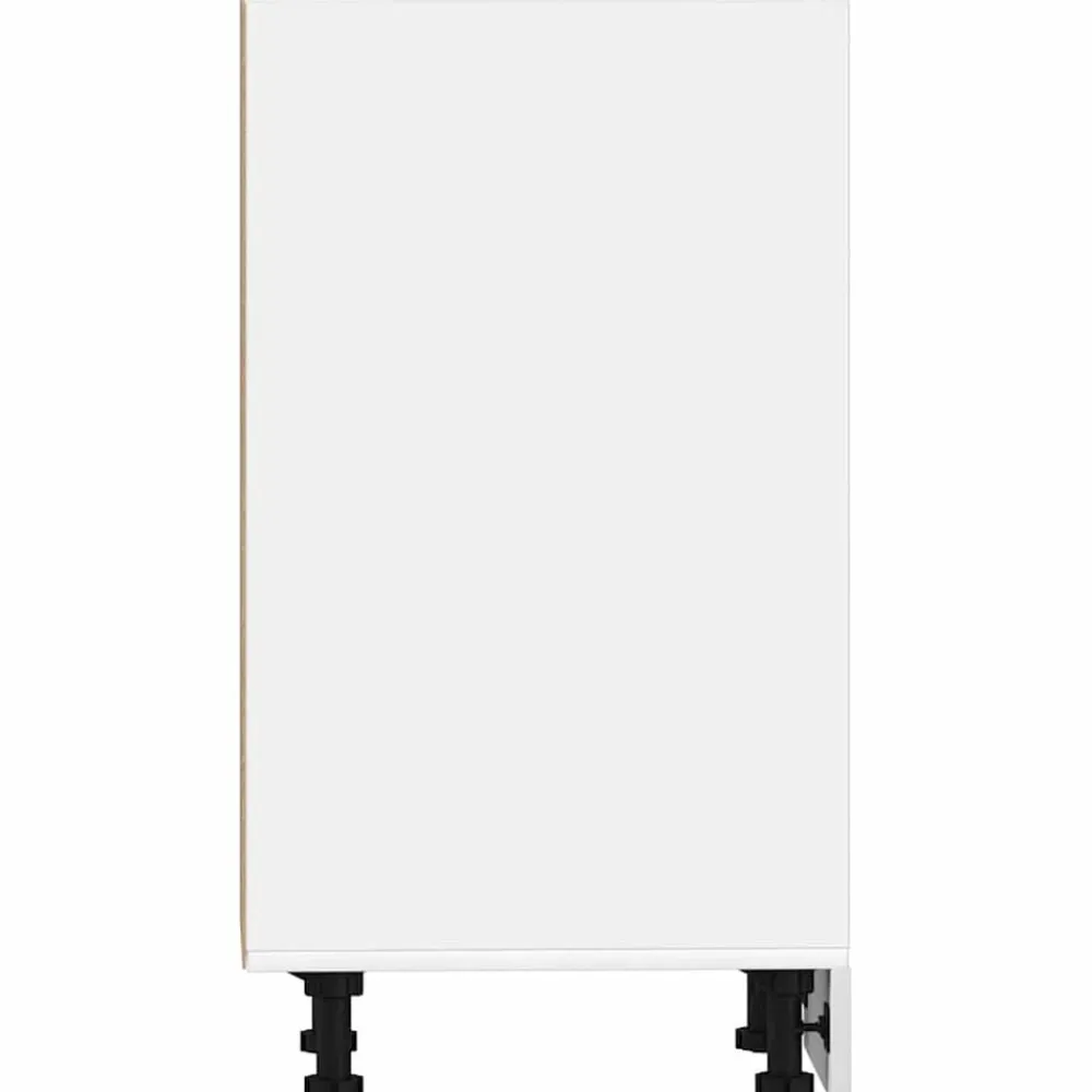 vidaXL Armario bajo "Riga" 30x44,5x81,5 cm Madera de ingeniería Blanco Online