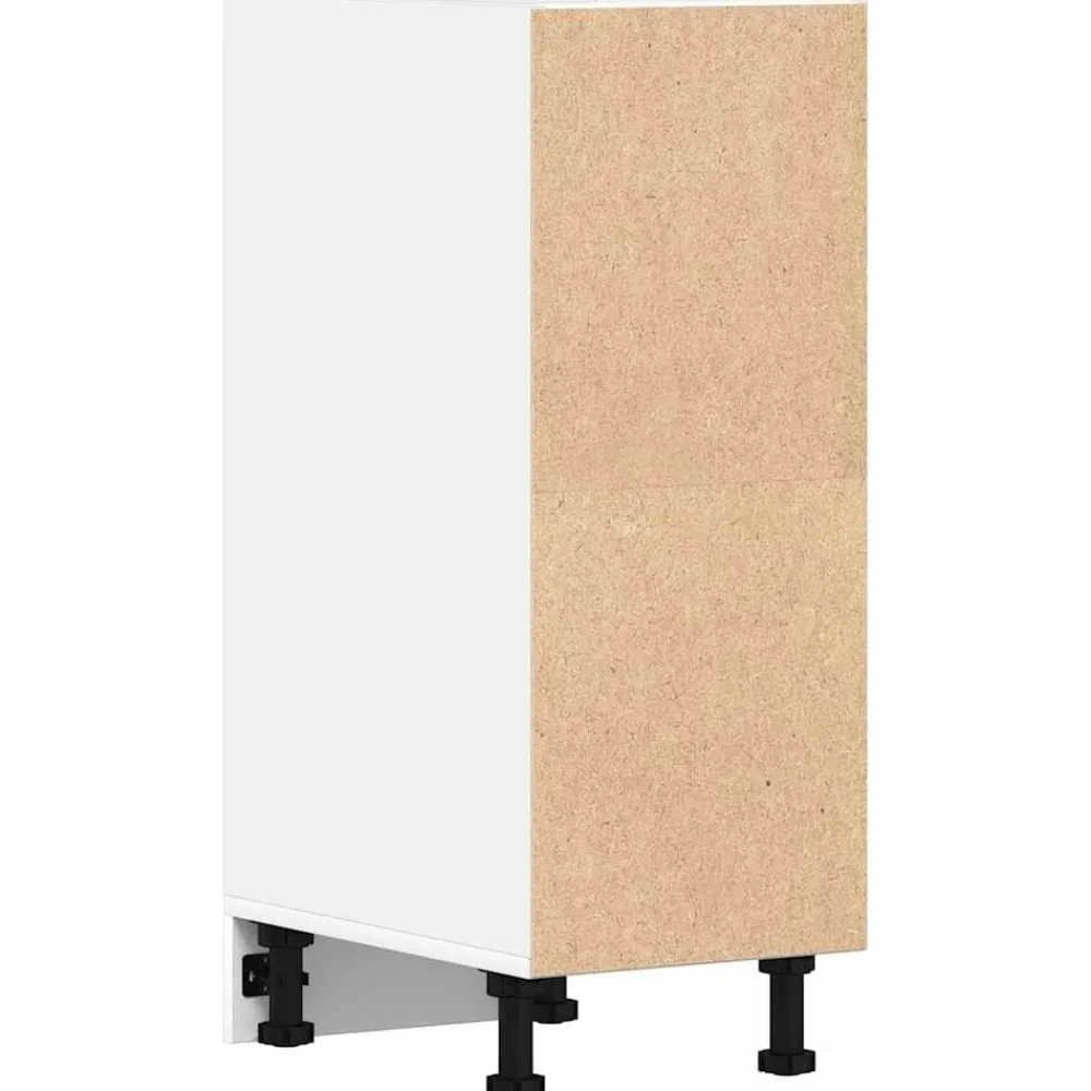 vidaXL Armario bajo "Riga" 30x44,5x81,5 cm Madera de ingeniería Blanco Online