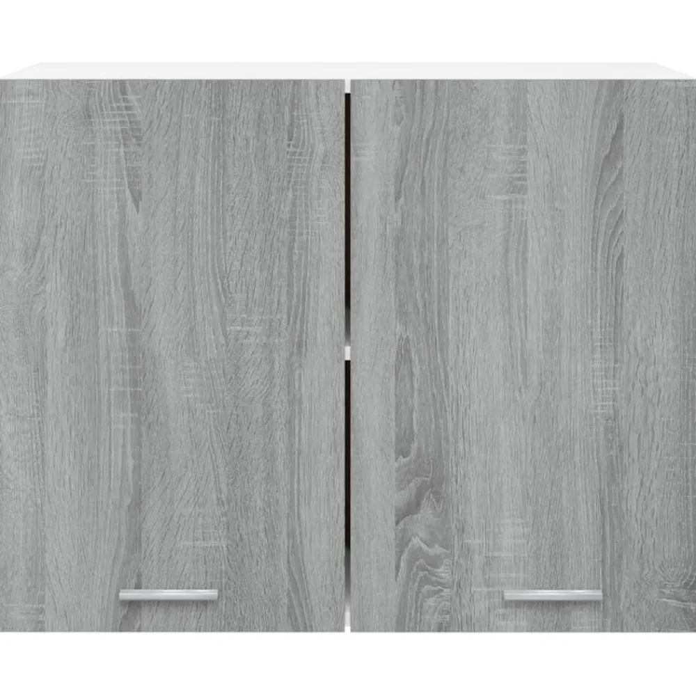 vidaXL Armario colgante "Lyon" 80x31x60 cm madera de ingeniería Gris sonoma Outlet