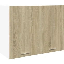vidaXL Armario colgante "Lyon" 80x31x60 cm madera de ingeniería Roble Sonoma Best