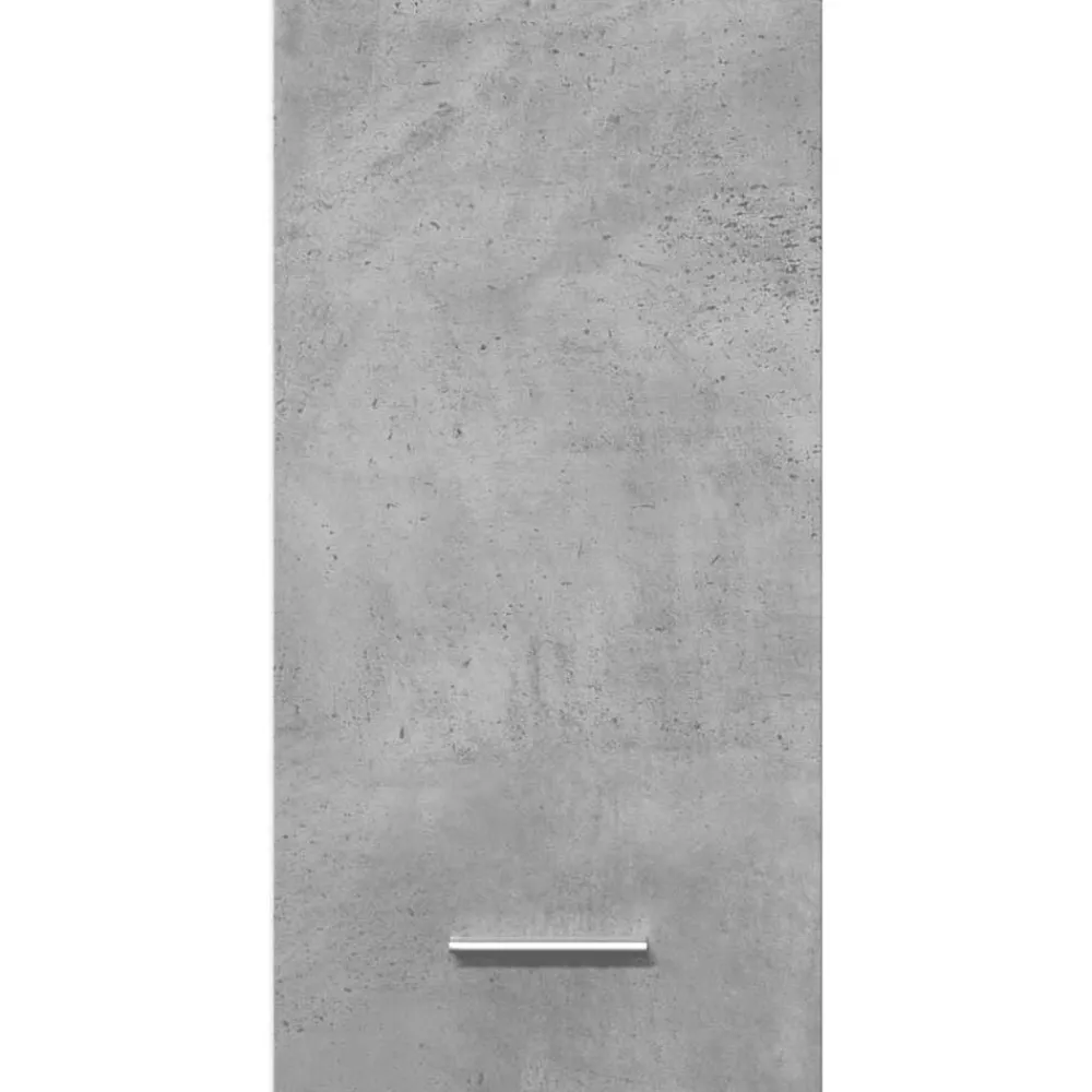 vidaXL Armarios Y Almacenamiento-Armario colgante "Lyon" gris hormigón 30x31x60 cm madera de ingeniería