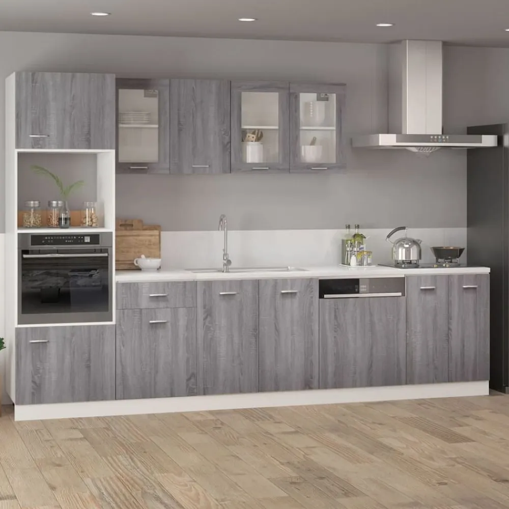 vidaXL Armario colgante "Lyon" 39,5x31x60 cm madera de ingeniería Gris sonoma Online