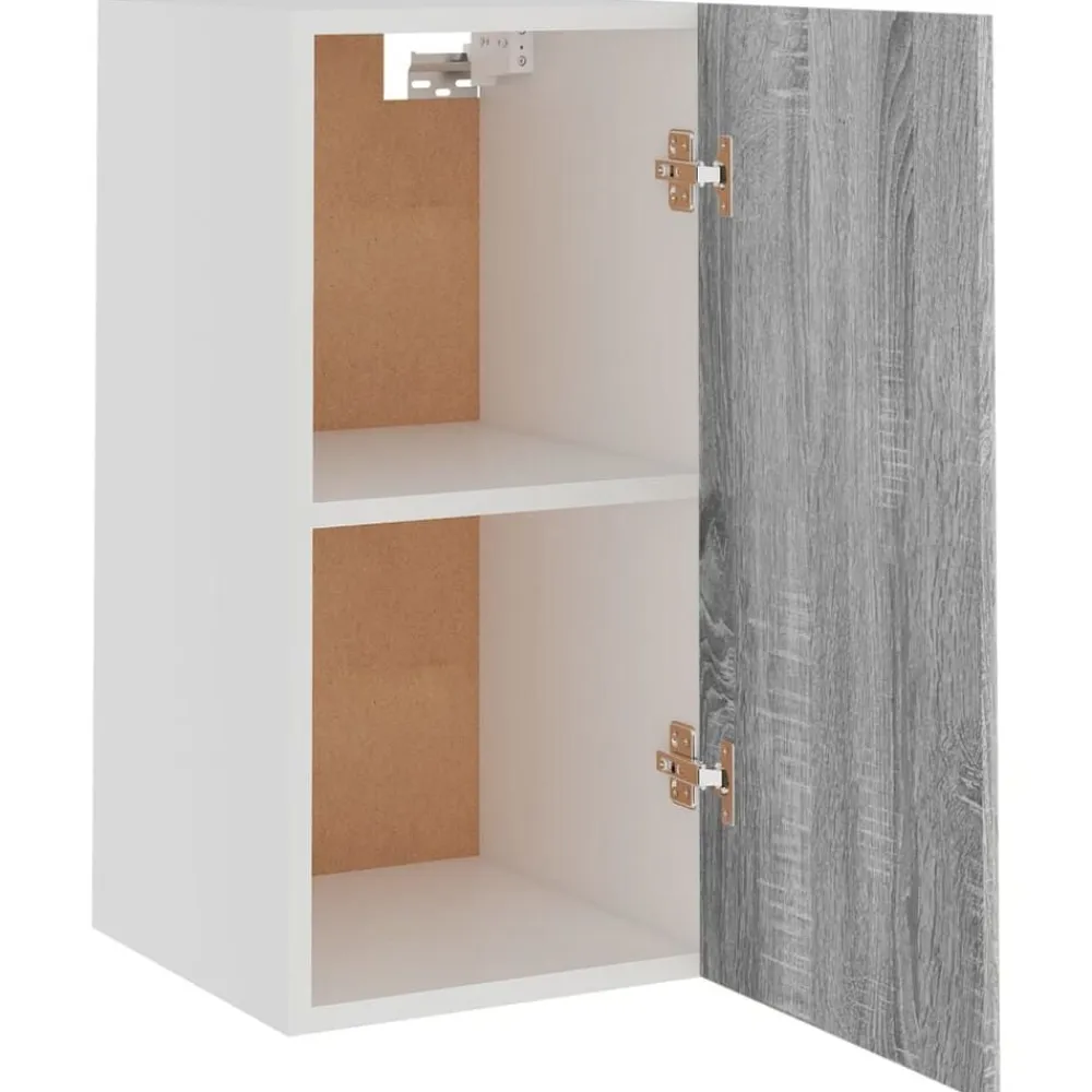 vidaXL Armario colgante "Lyon" 29,5x31x60 cm madera de ingeniería Gris sonoma Hot