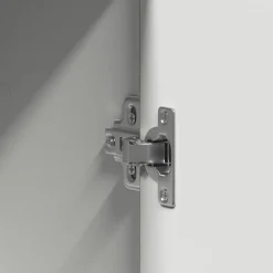vidaXL Armario con estante 55 x 25 x 189 cm Madera de ingeniería White Best