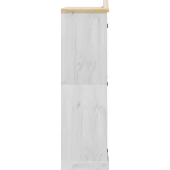 vidaXL Armarios Y Almacenamiento-Armario Corona madera maciza de pino 102x52x186 cm