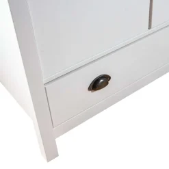 vidaXL Armarios Y Almacenamiento-Armario de 2 puertas Hill madera maciza pino 89x50x170cm