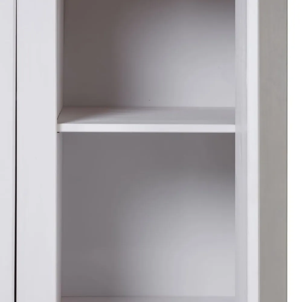 vidaXL Armarios Y Almacenamiento-Armario de 3 puertas pino Panamá Range 118x50x171,5 cm