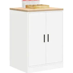 vidaXL Armario de almacenamiento para garaje 60x51x85 cm Blanco Online